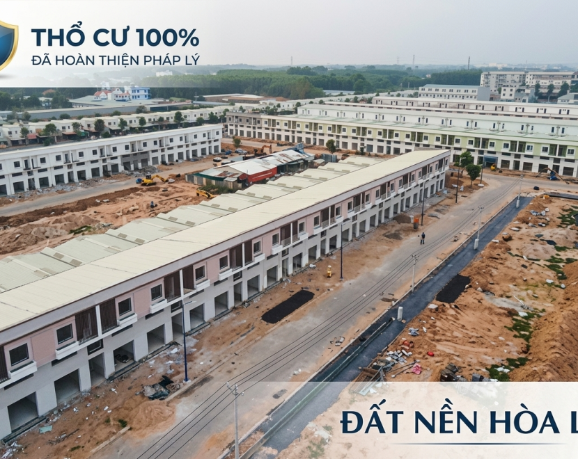 150m2 - ĐẤT NỀN KDC IJC HÒA LỢI - FULL THỔ CƯ