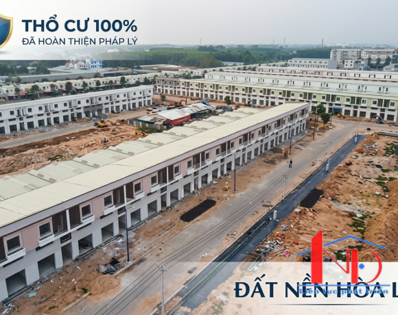 150m2 - ĐẤT NỀN KDC IJC HÒA LỢI - FULL THỔ CƯ